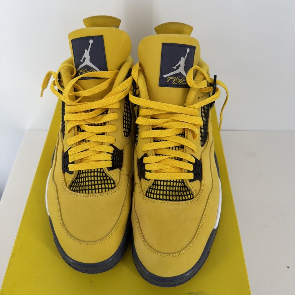 Jordan 4 Retro Lightning 2021 Tour Yellow Mens Size 15 CT8527-700